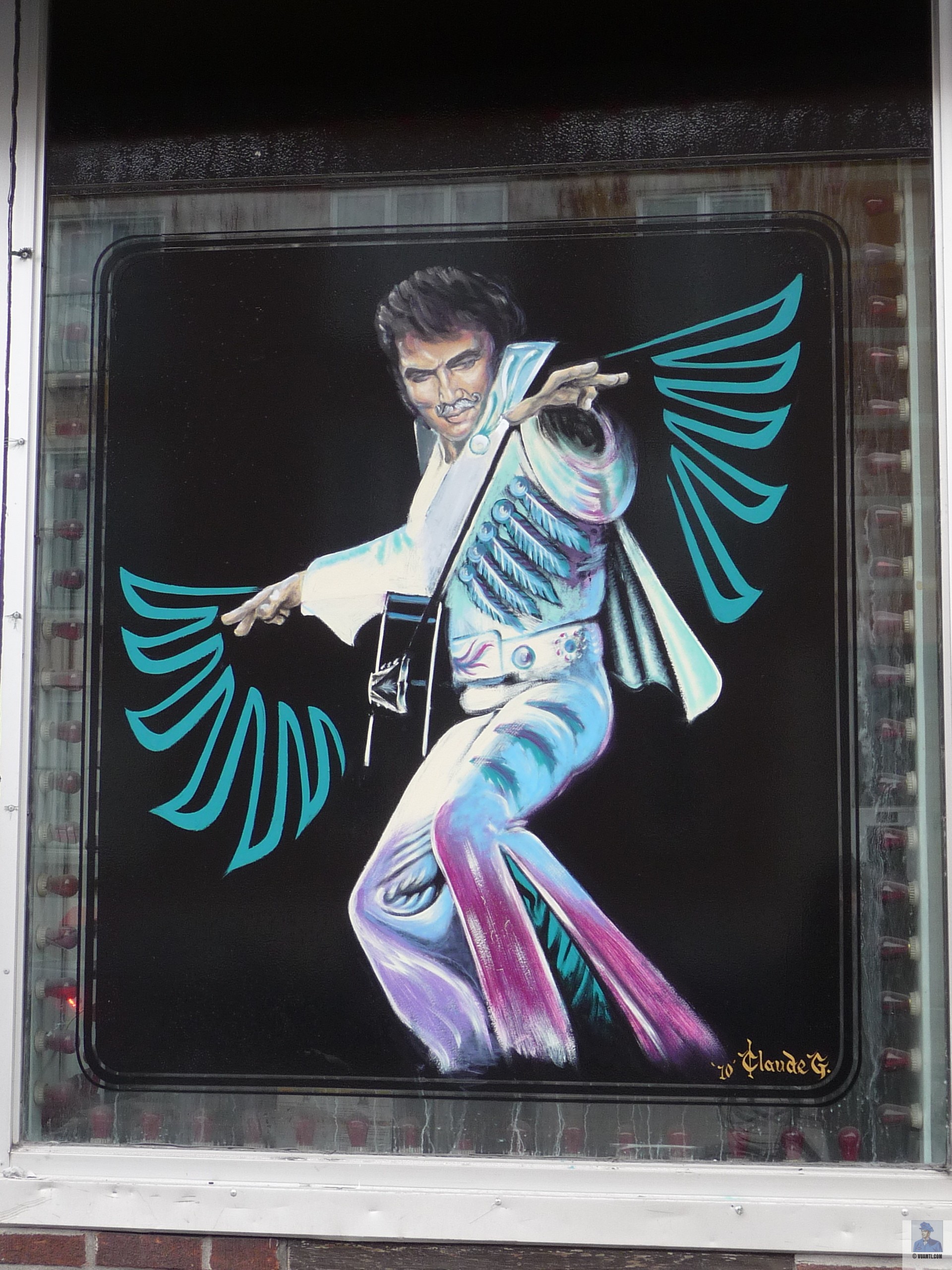 Flying Elvis